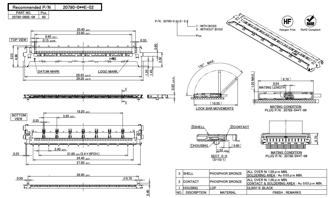 I-PEX 81674-100B-02-D for sale
