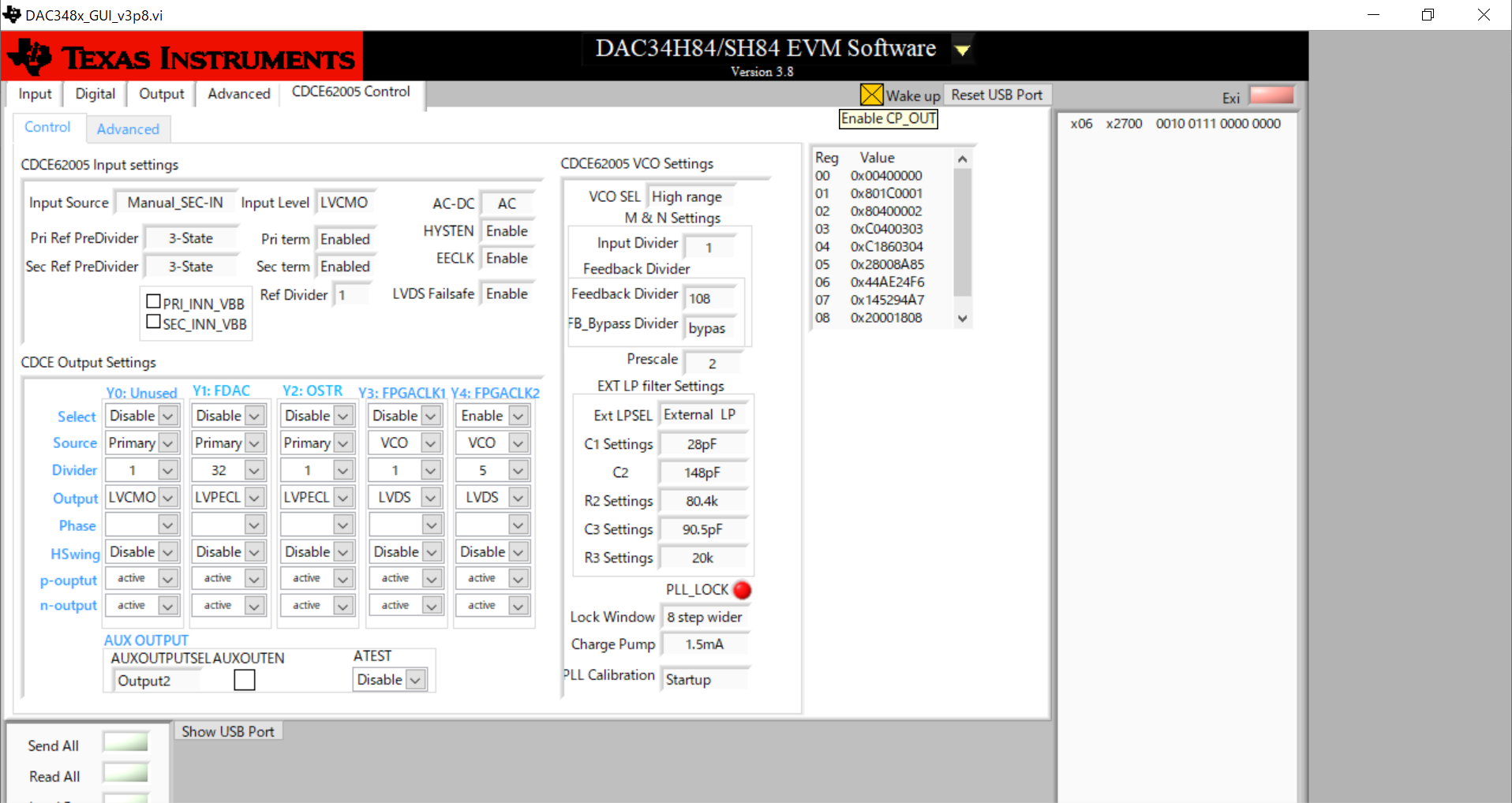 TI DAC34H84EVM for sale