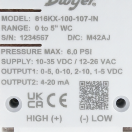 Dwyer 616KX-200-104-PA for sale