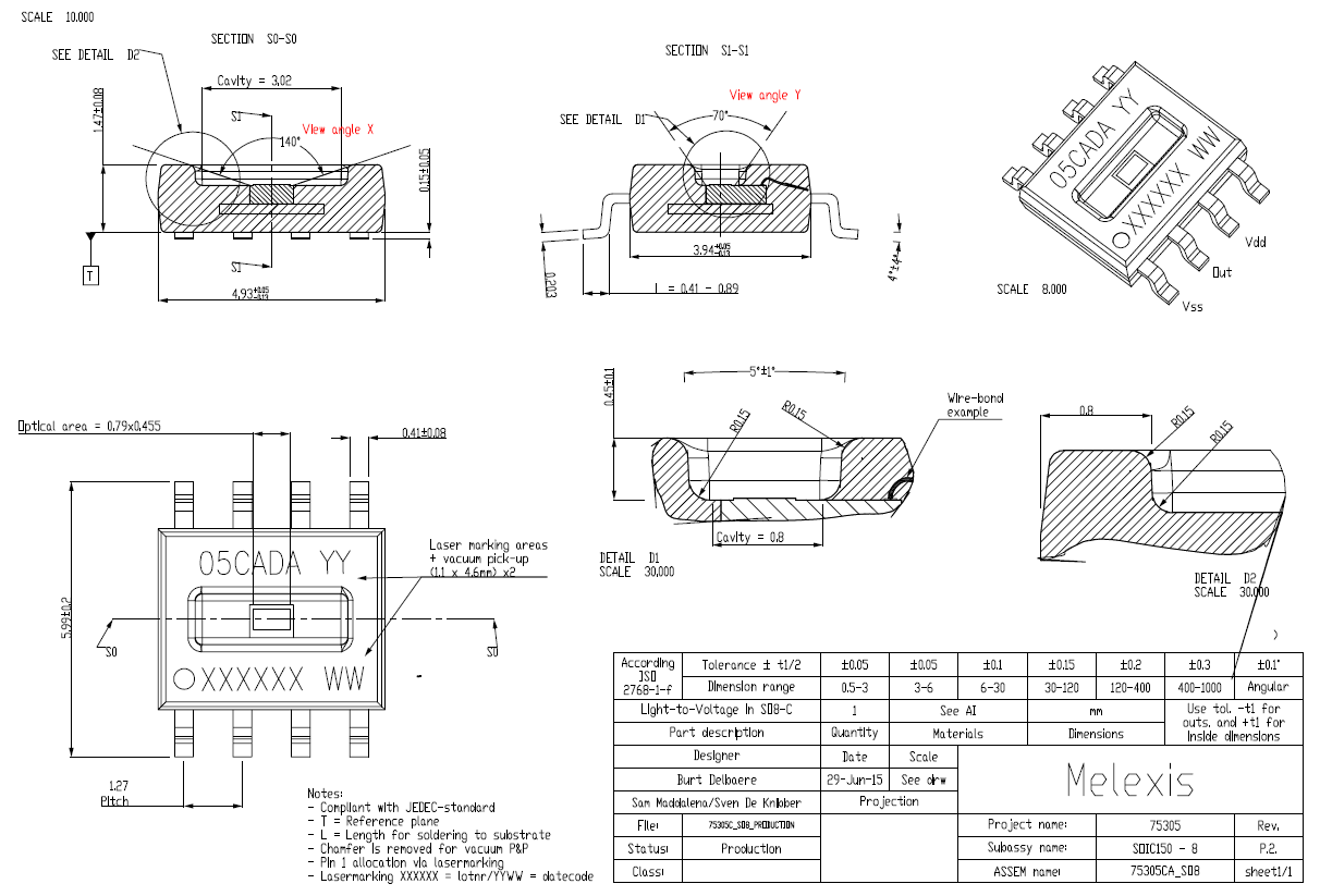 Melexis MLX75305KXD-AAA-000-TU for sale