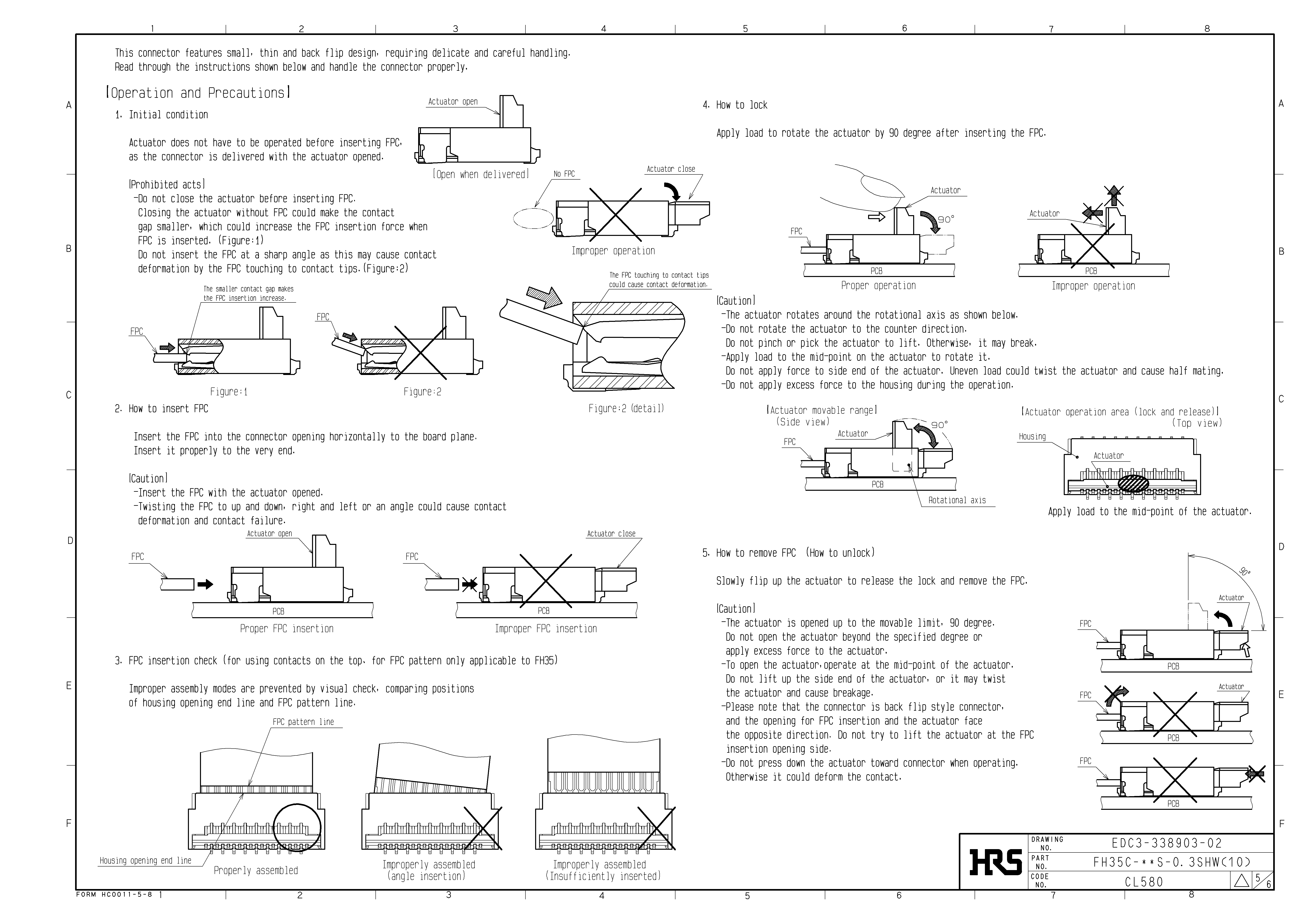 HRS FH35C-11S-0.3SHW(10) for sale