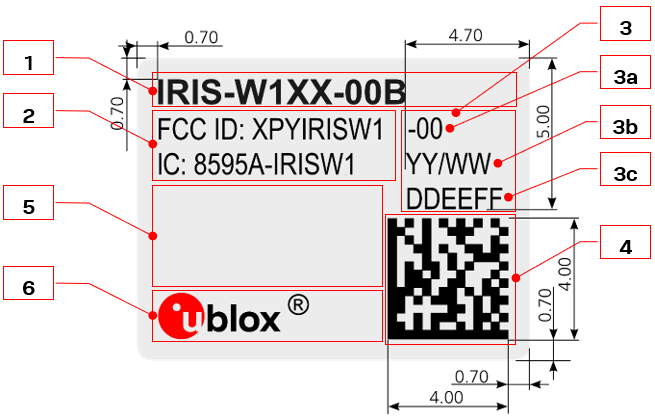 U-BLOX IRIS-W101-00B for sale