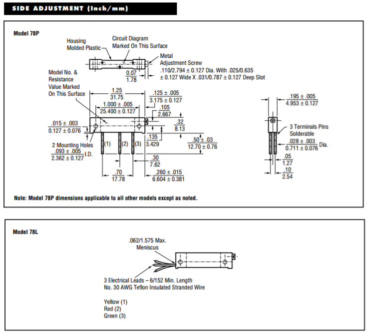 TT Electronics 78PR10KLF for sale
