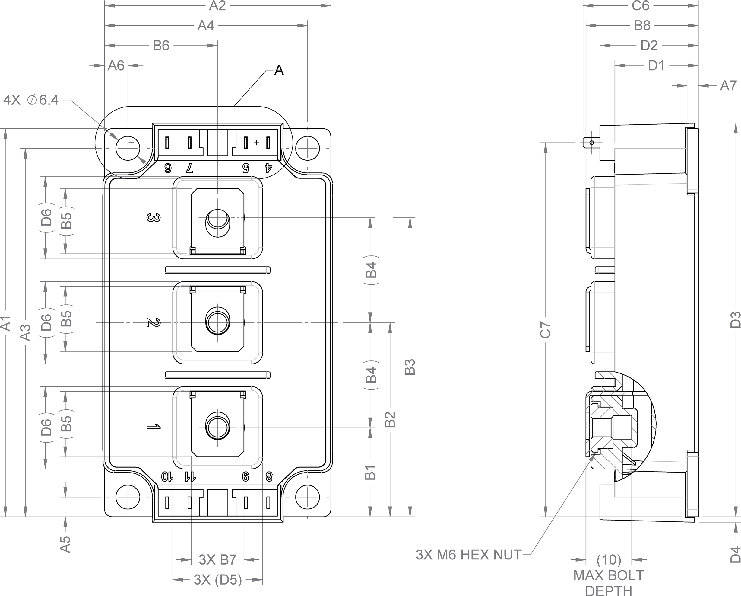 Wolfspeed CAB530M12BM3 for sale