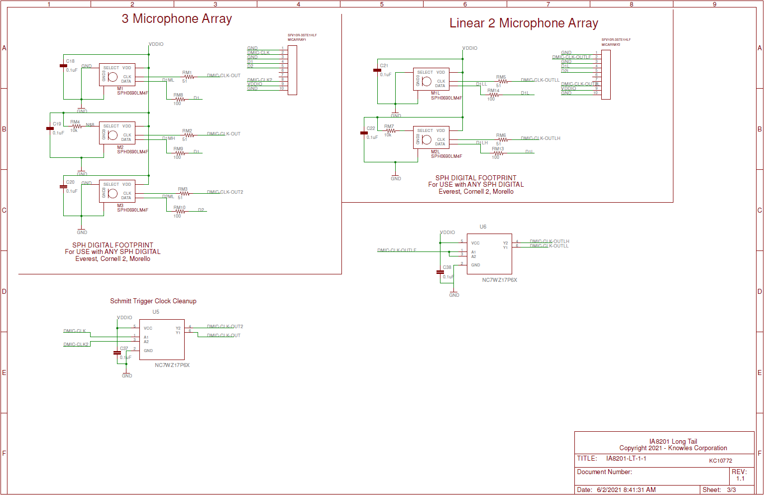 Knowles IA8201-RDI-01 for sale