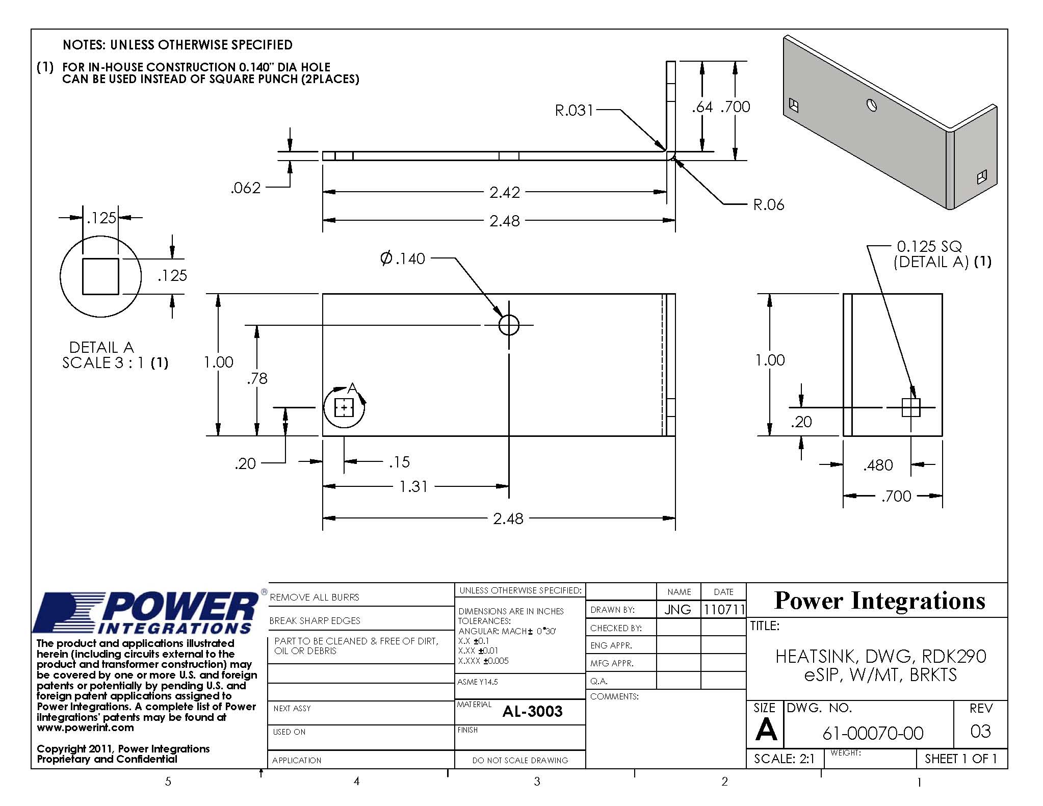 POWER INTEGRATIONS RDK-290 for sale