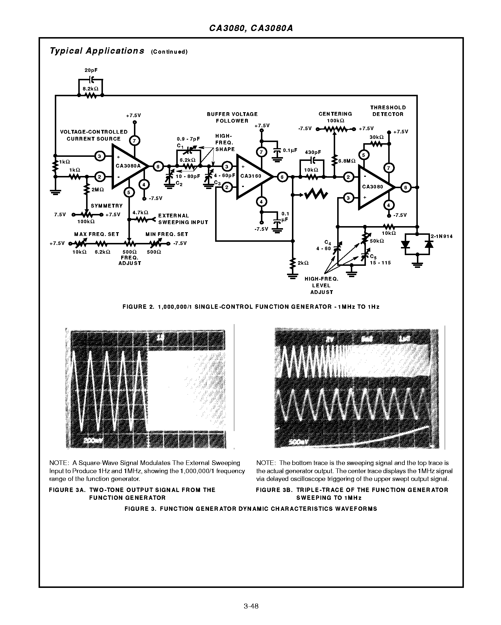 Rochester Electronics CA3080M-G for sale
