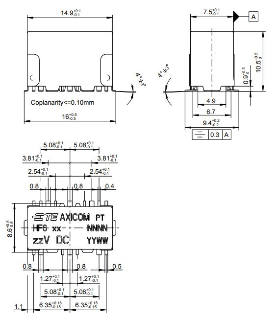 TE Connectivity 1462052-3 for sale