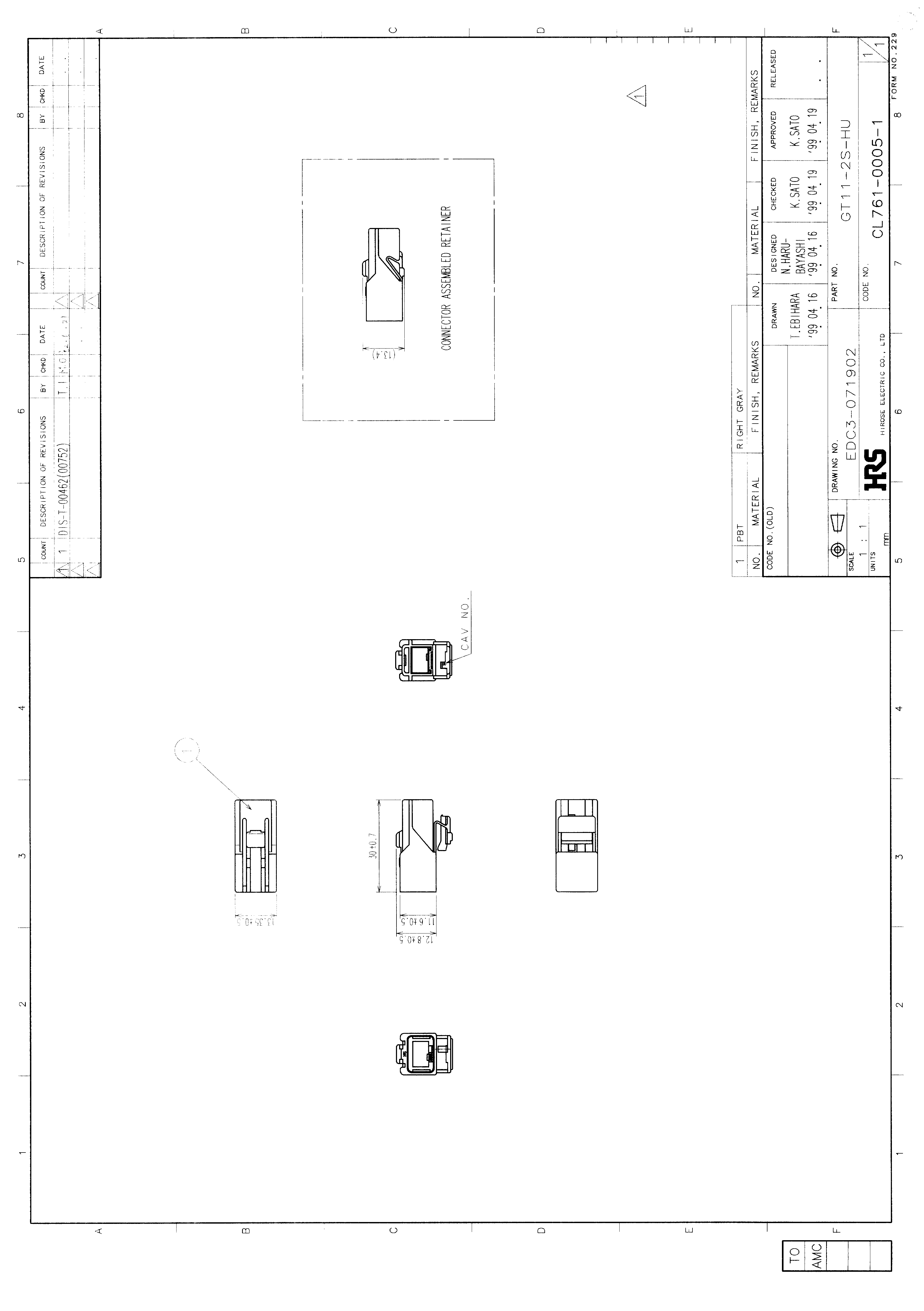HRS GT11-2S-HU for sale