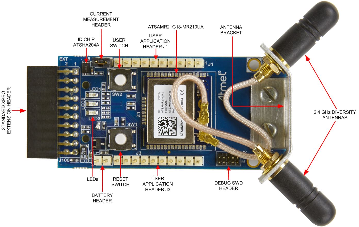 MICROCHIP ATZB-SAMR21-XPRO for sale