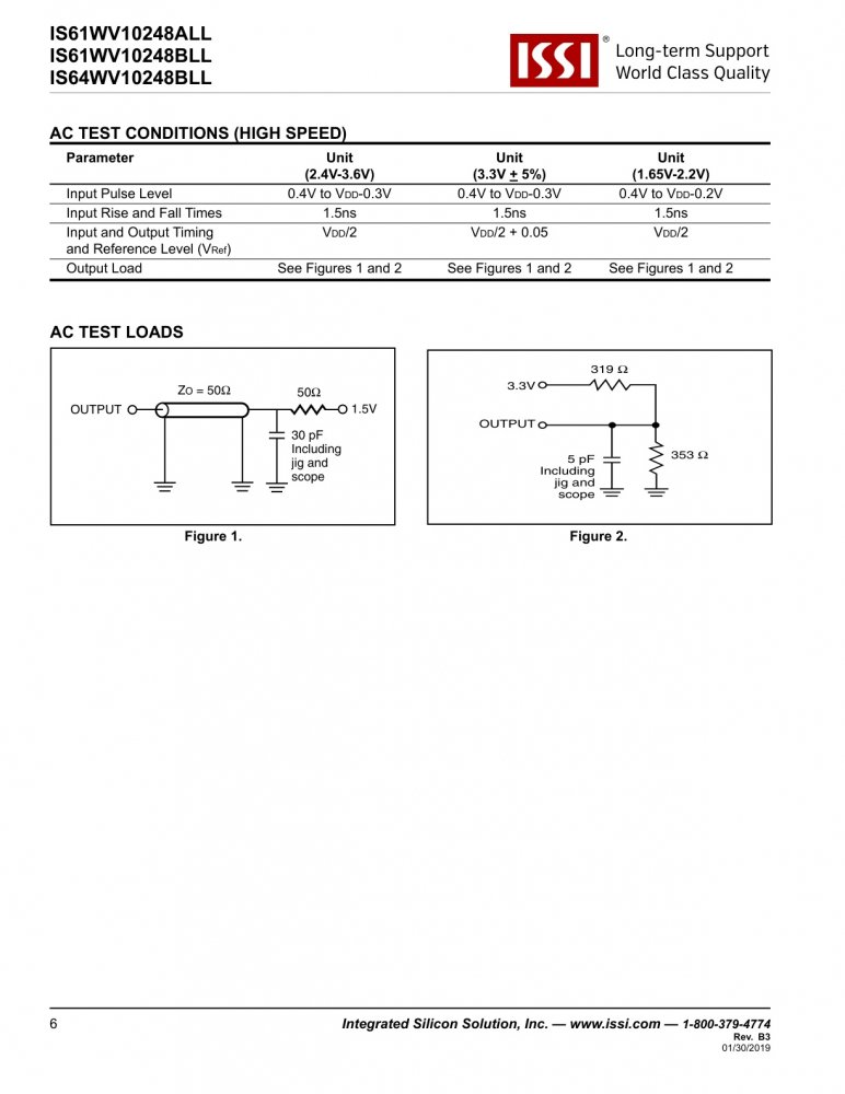 ISSI IS61WV10248BLL-10MLI-TR index 6