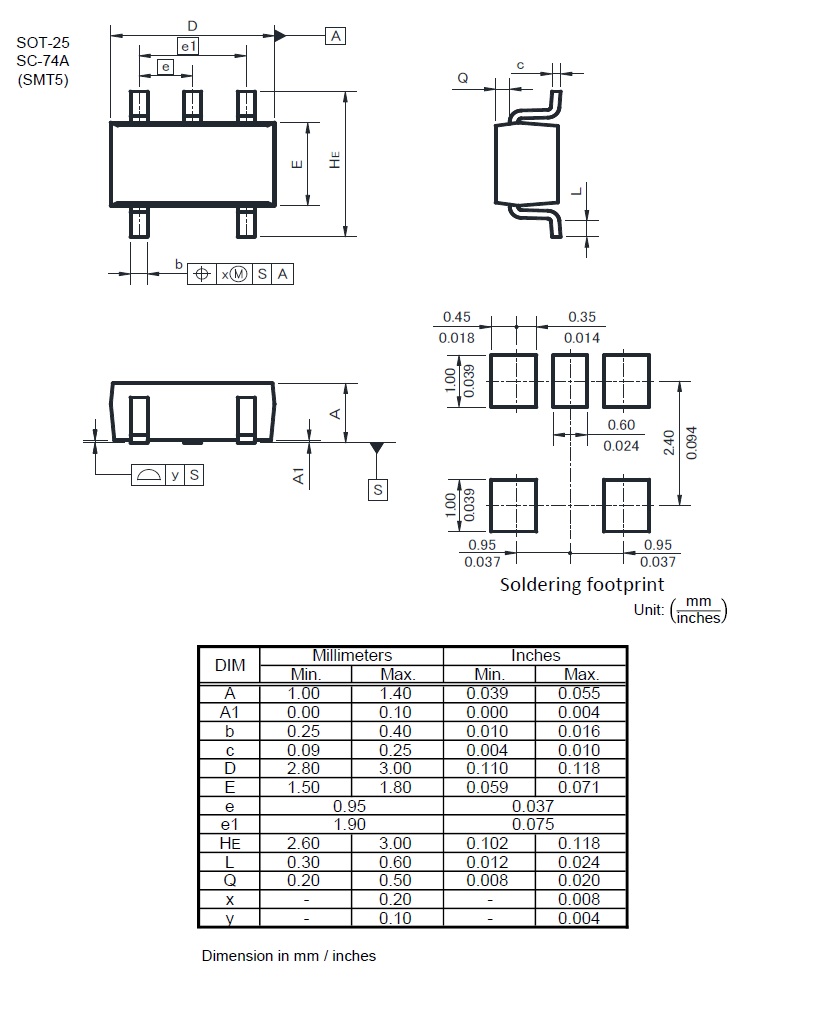 ROHM EMY1T2R for sale