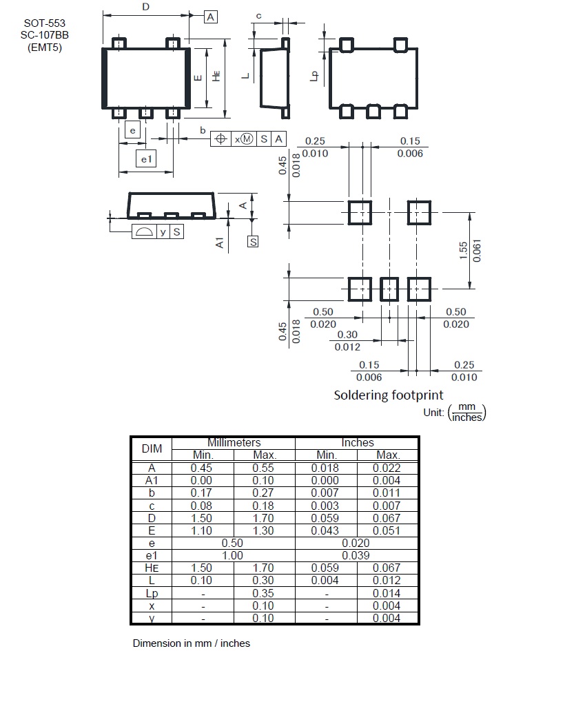 ROHM EMY1T2R for sale