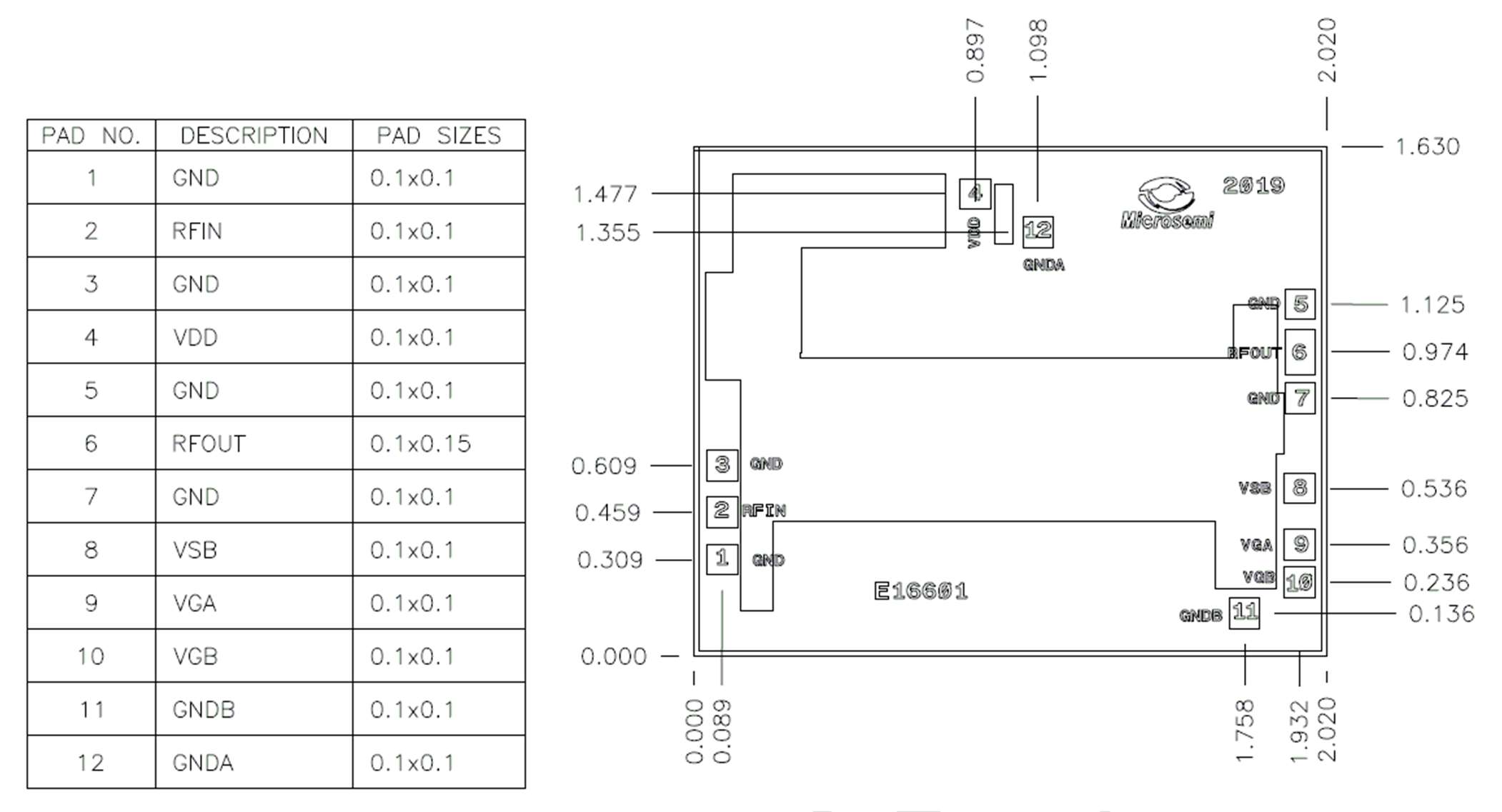 MICROCHIP MMA042AA for sale