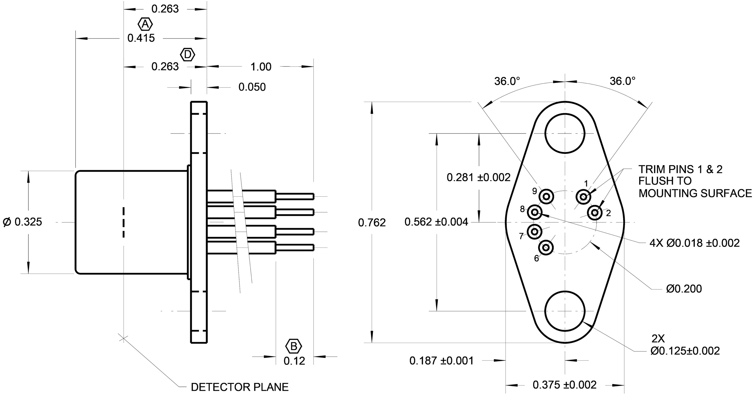 Opto Diode Corp 40065 for sale