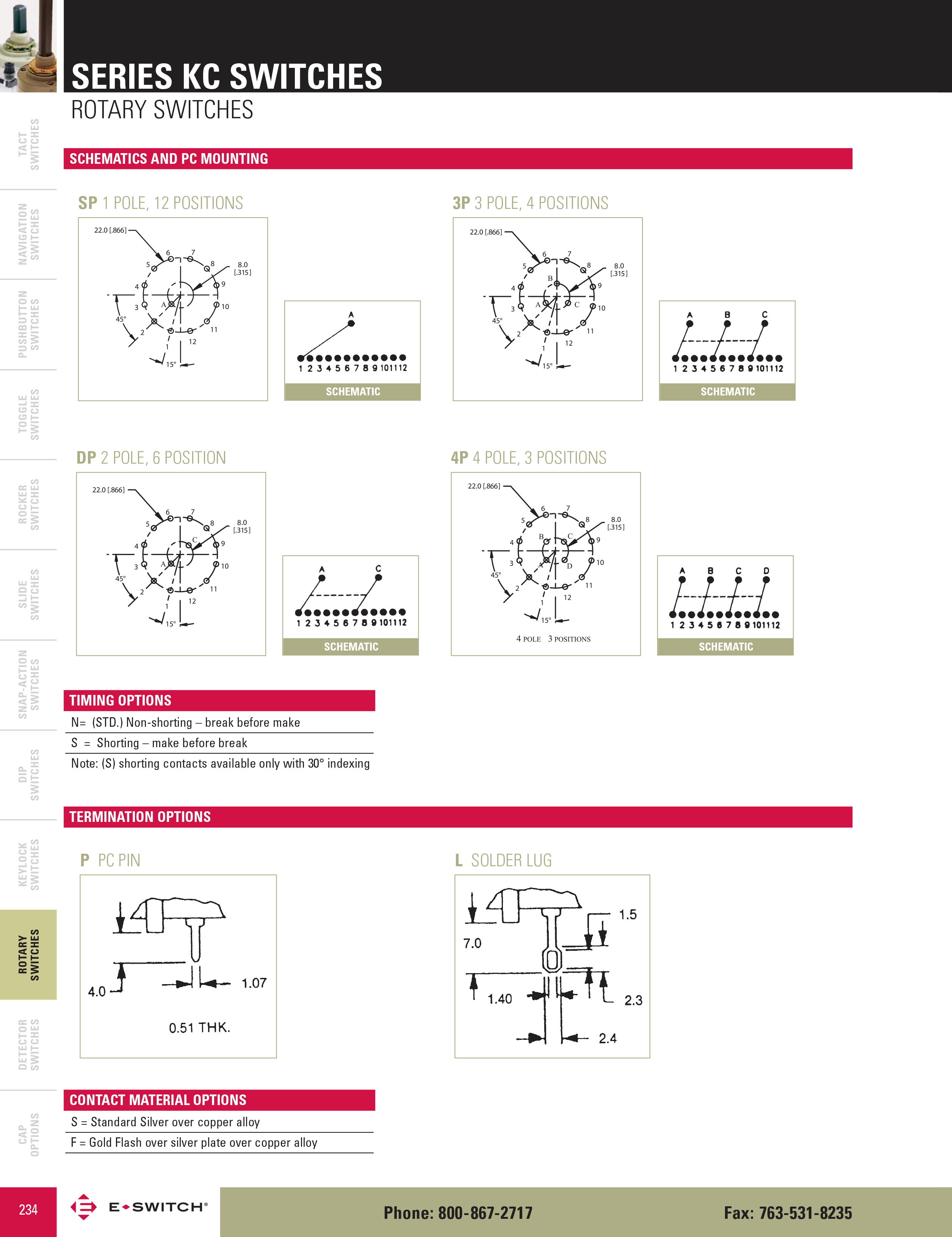 E-Switch KC58A9.501NPS for sale