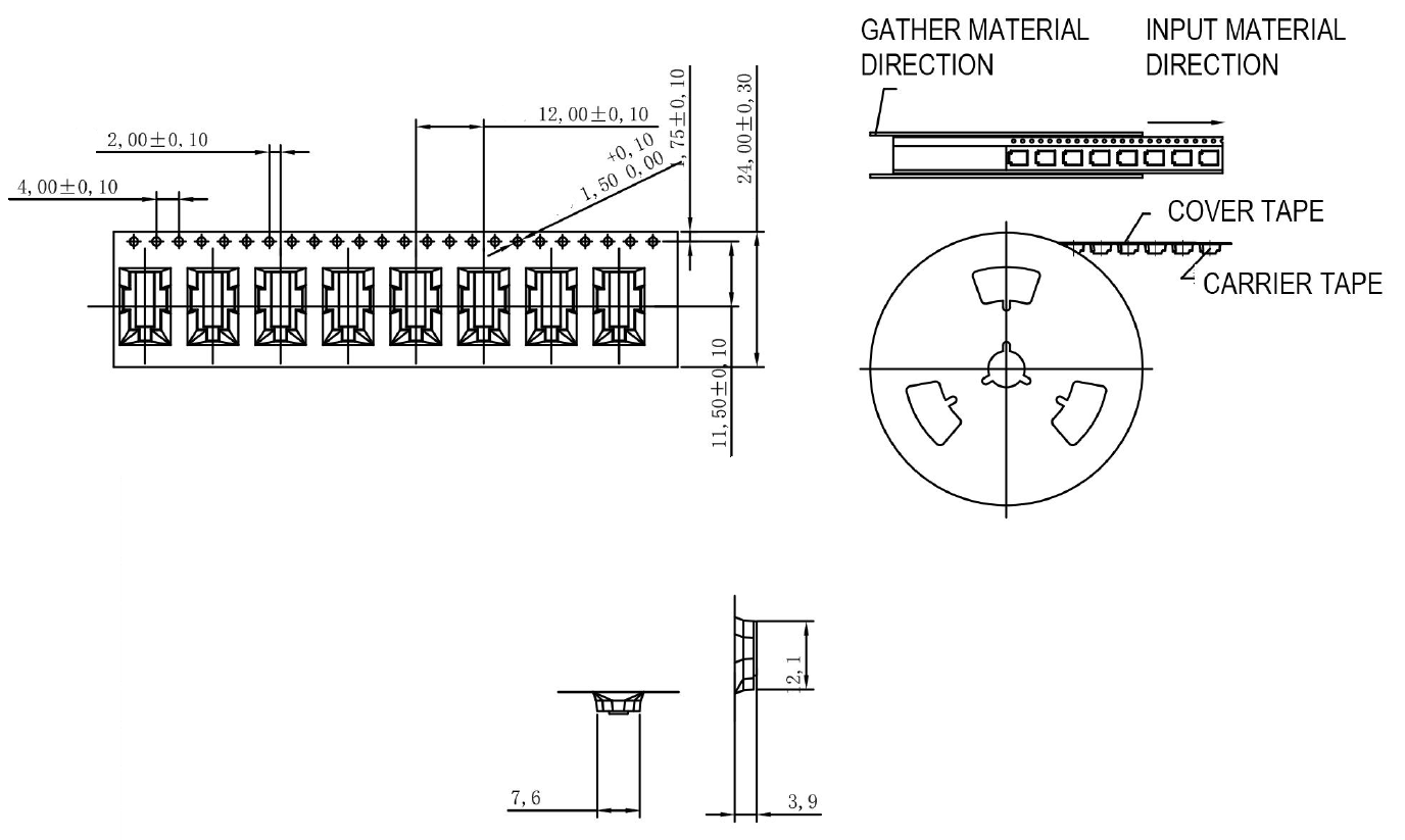 CUI PJ-039-SMT-TR for sale