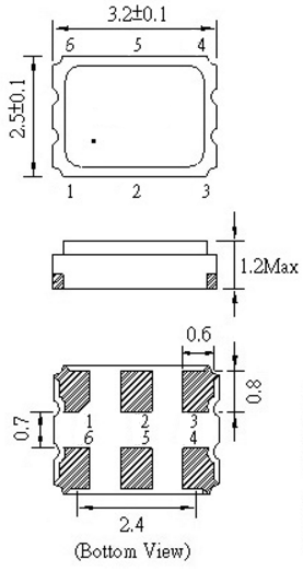 Raltron CP3225-155.520-2.5-25-X-T-TR for sale