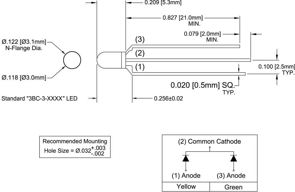 BIVAR 3BC-3-Y/G for sale