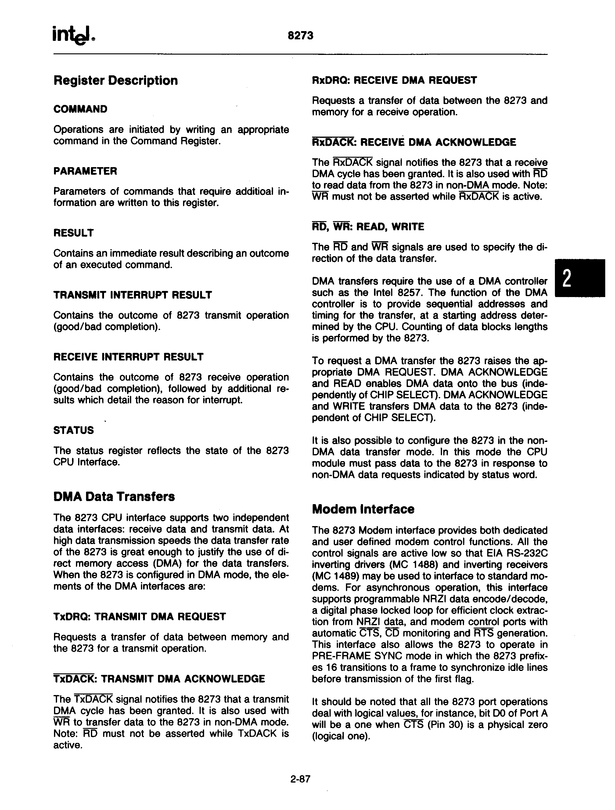 Rochester Electronics P8273-4 for sale