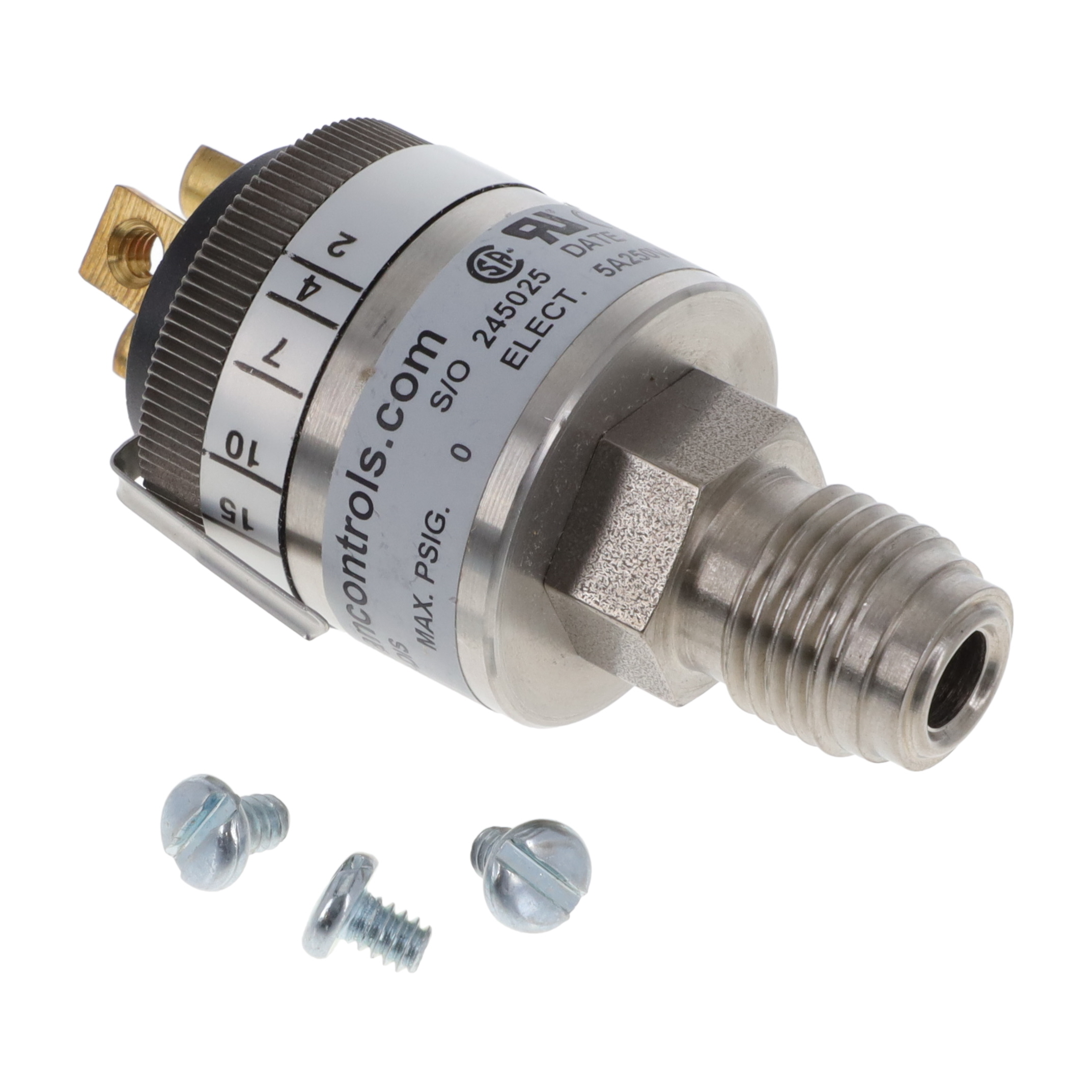 Whitman Controls W117V-3H-VCR-C52TS-DIS for sale