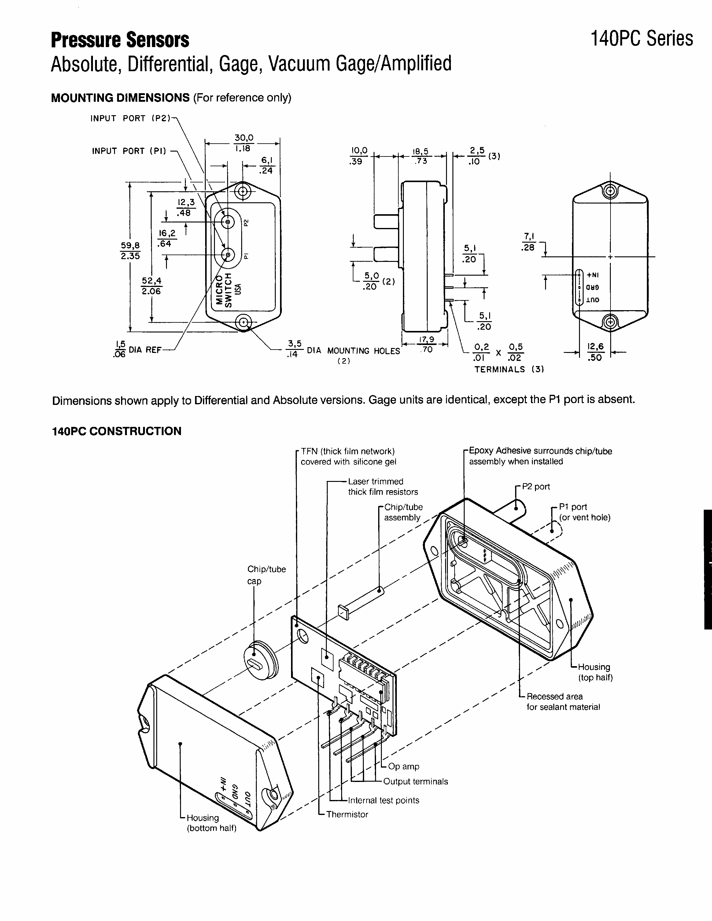 Honeywell 142PC02G for sale
