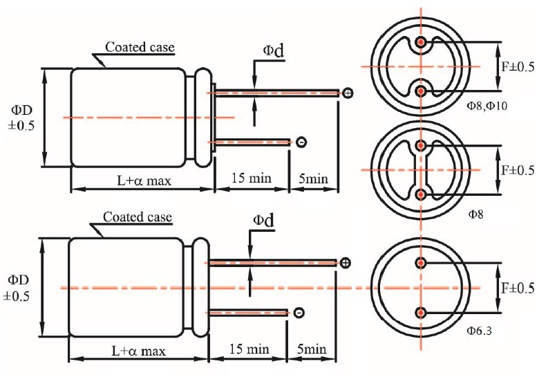 Chinsan UGV1E151MP26308 for sale