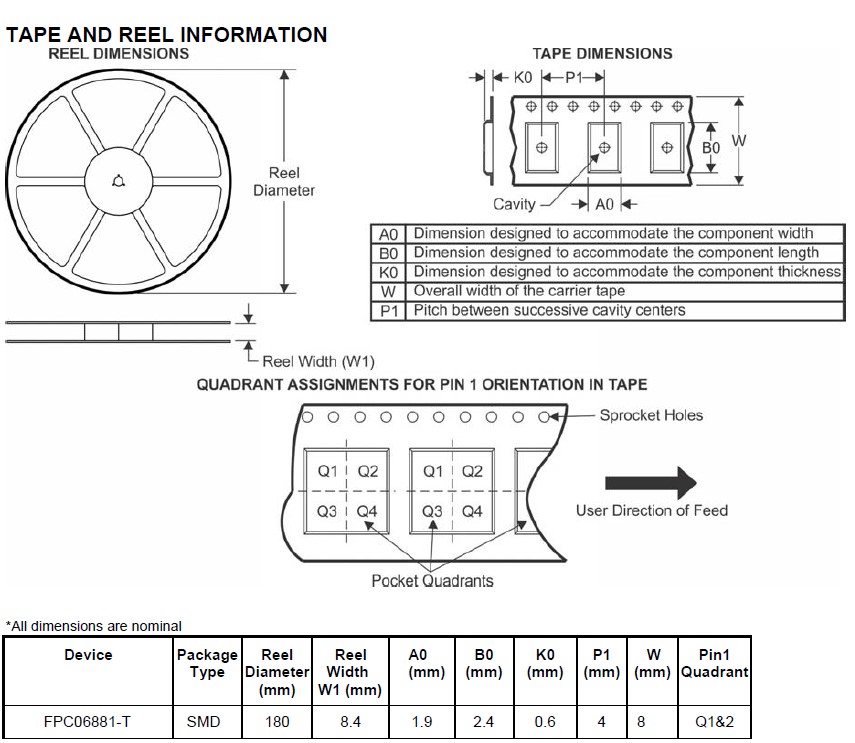 Knowles FPC06881 for sale