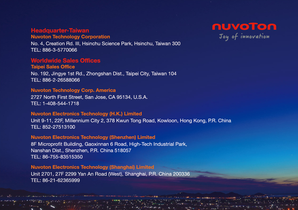 NUVOTON NT-ISD2361 for sale