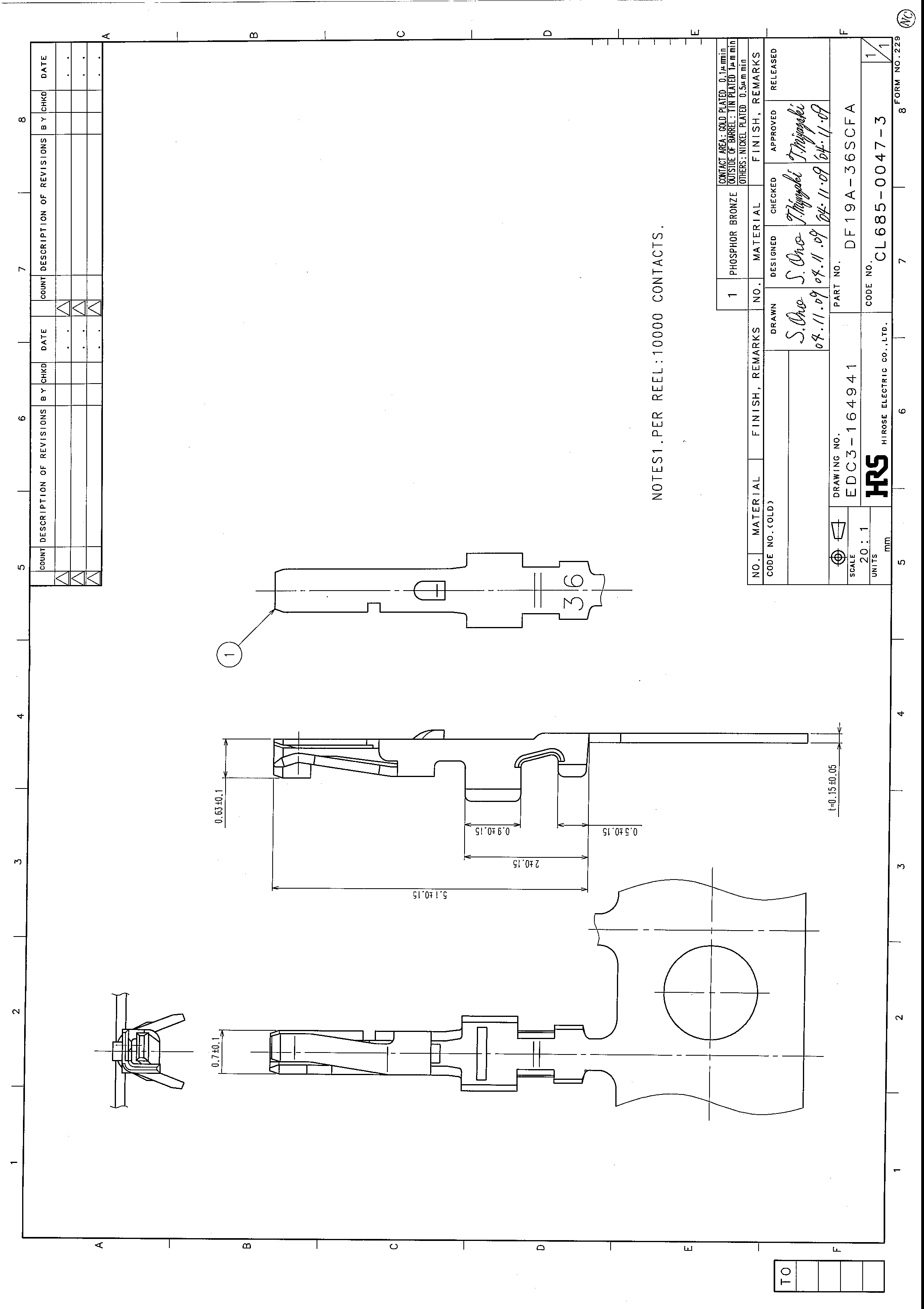 HRS DF19A-36SCFA for sale