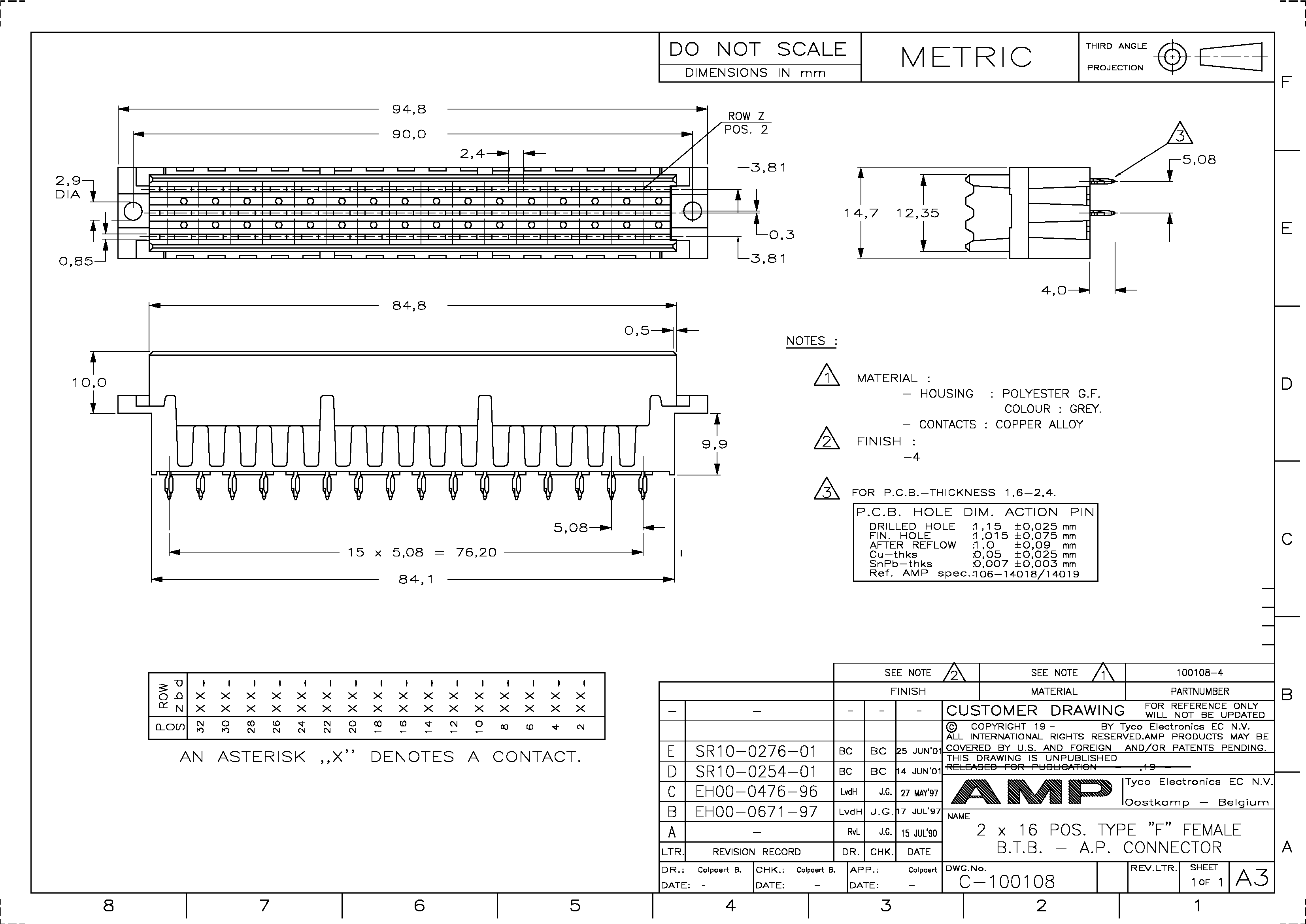 TE Connectivity 100108-4 for sale
