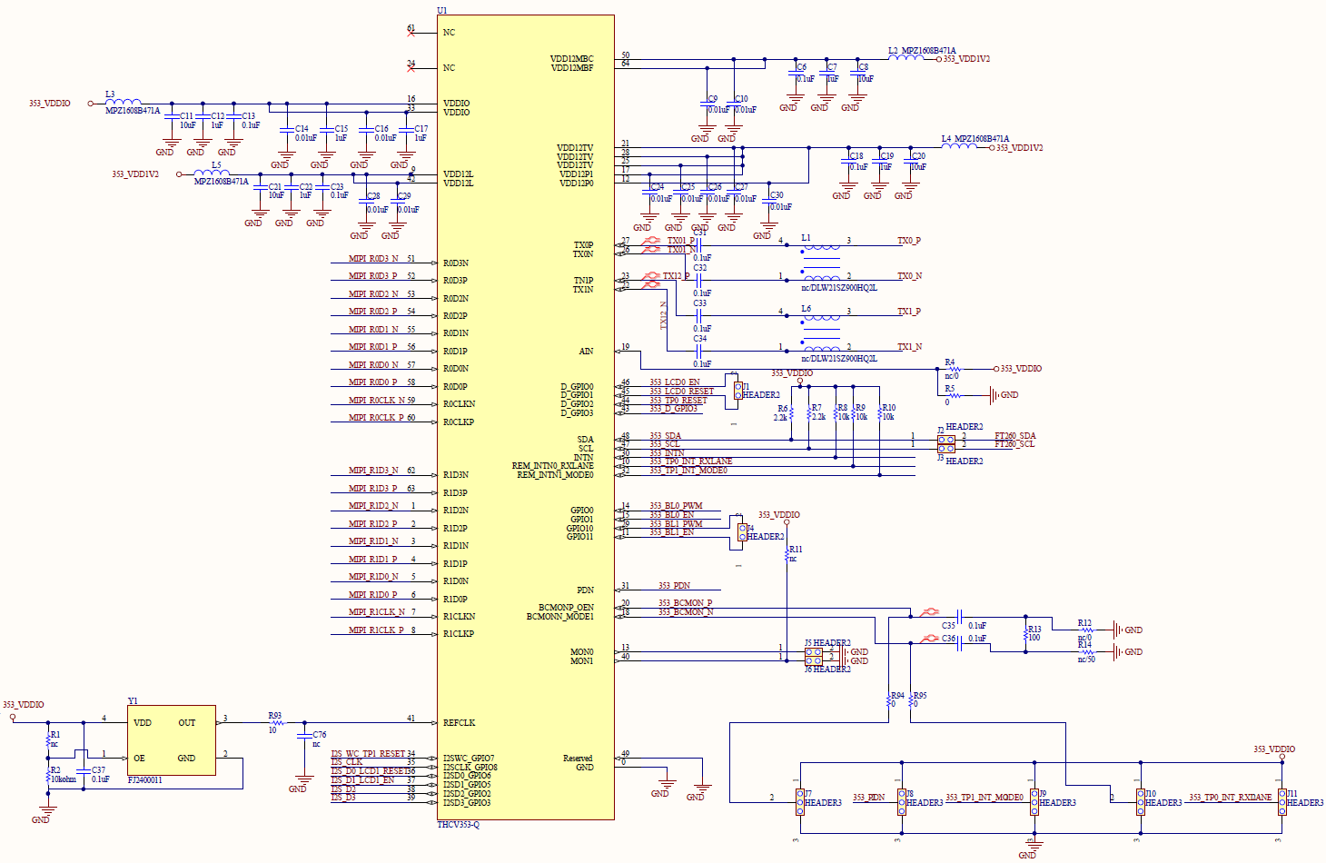 THine Elec THCV353-Q-NNTA for sale