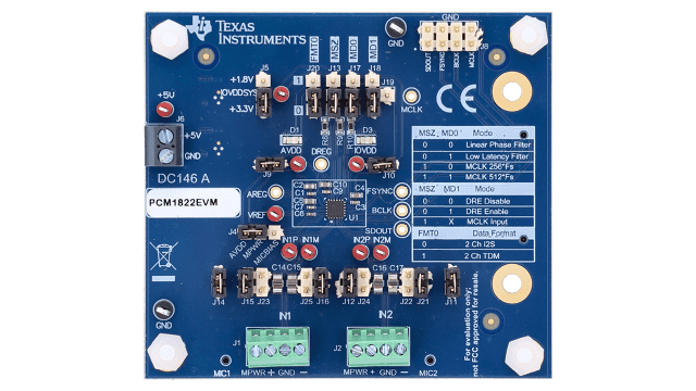 TI PCM1822EVM for sale