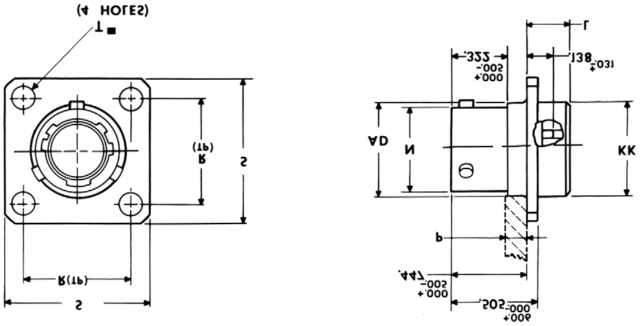 Amphenol MS27508E14B35SA for sale