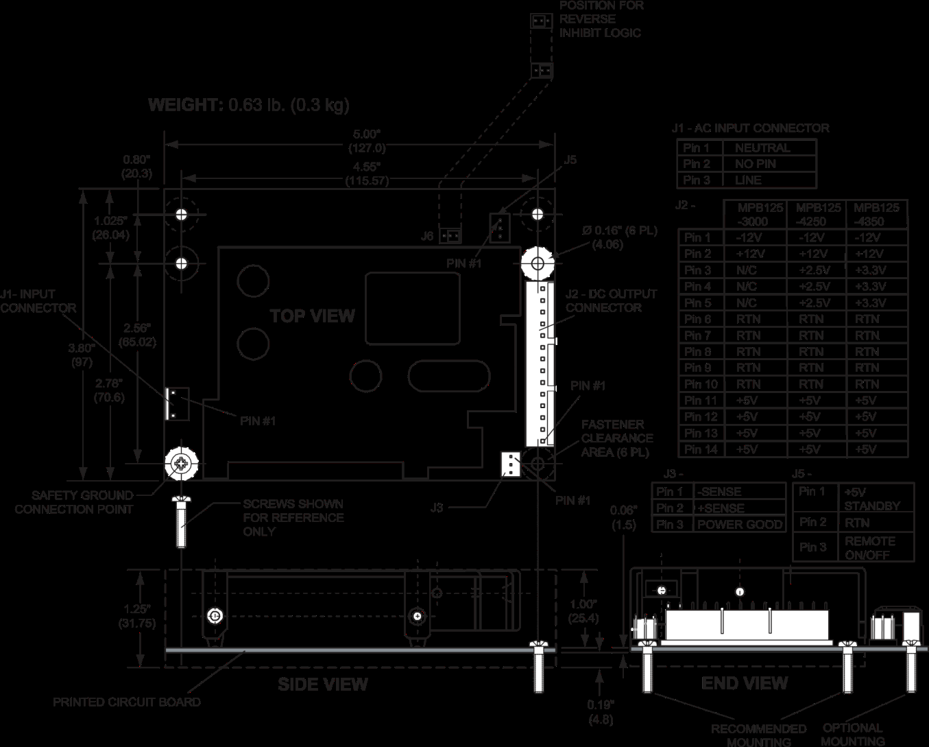 Bel Fuse MPB125-4350RG for sale