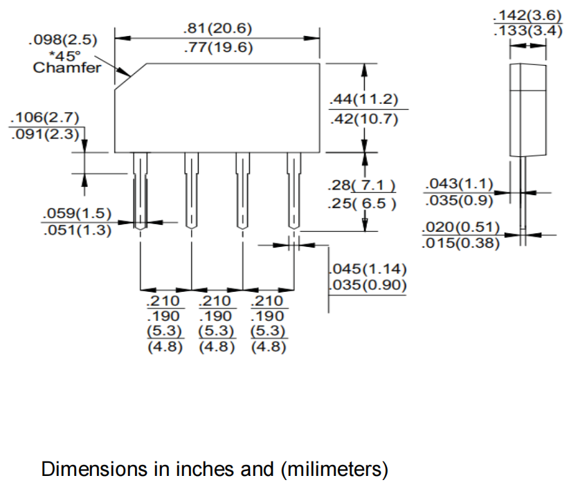 HANGYU MICROELECTRONICS GBL810 for sale