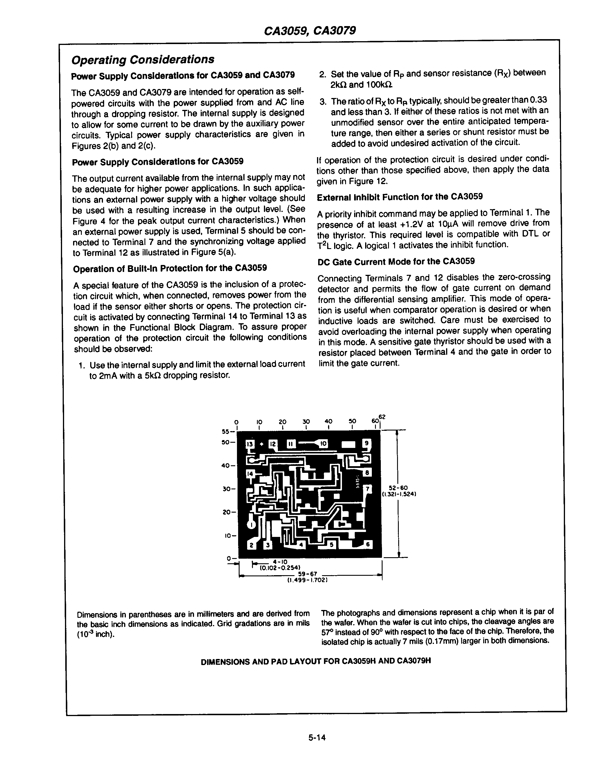 Rochester Electronics CA3079 for sale