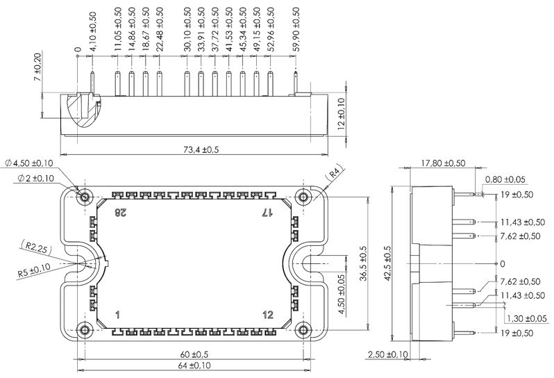 MICROCHIP MSCSM170HM23CT3AG for sale