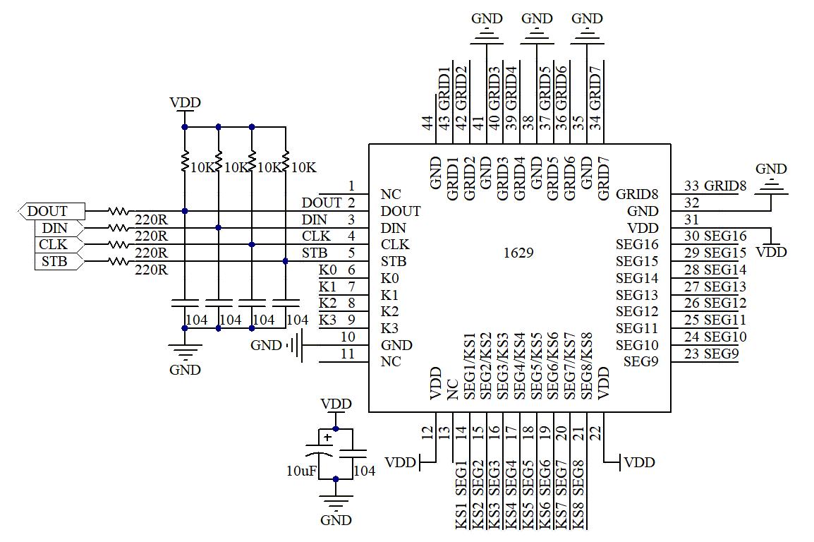 TDSEMIC HTM1638 for sale