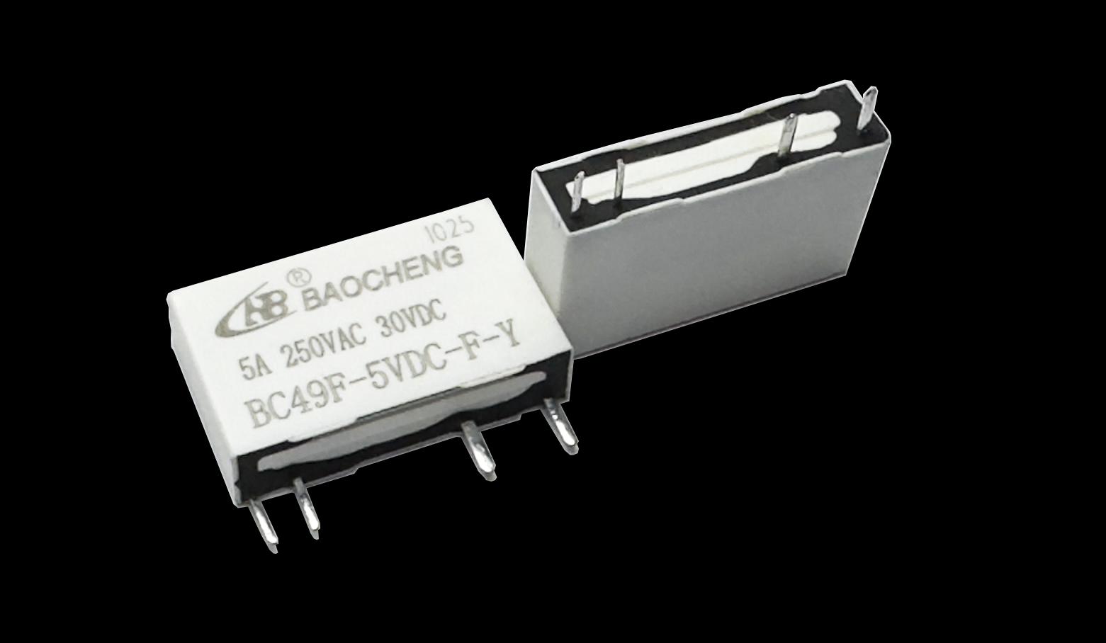 NBC BC49F-12VDC-F-Y 5.08mm 5A for sale