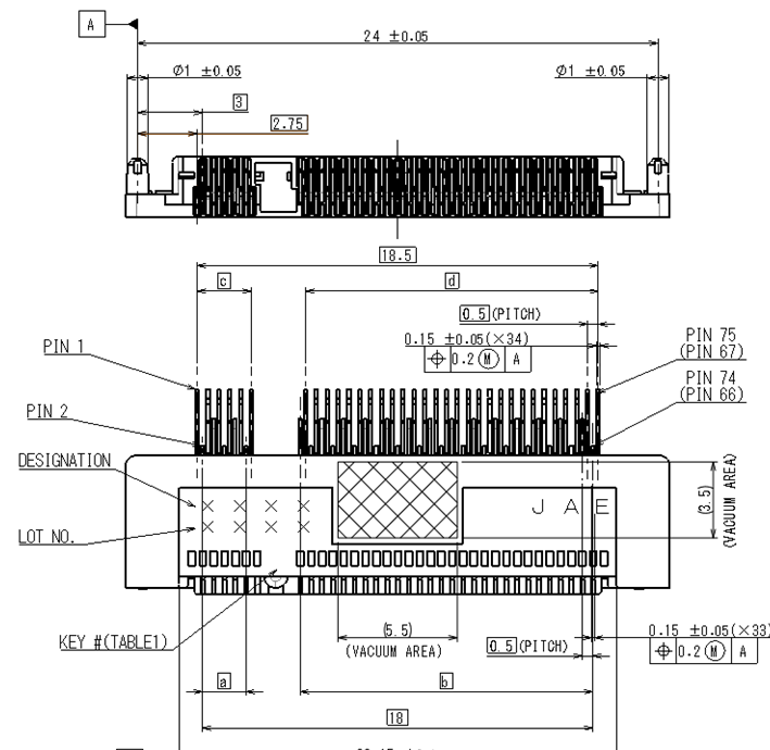JAE Electronics SM3ZS067U215AER1500 for sale