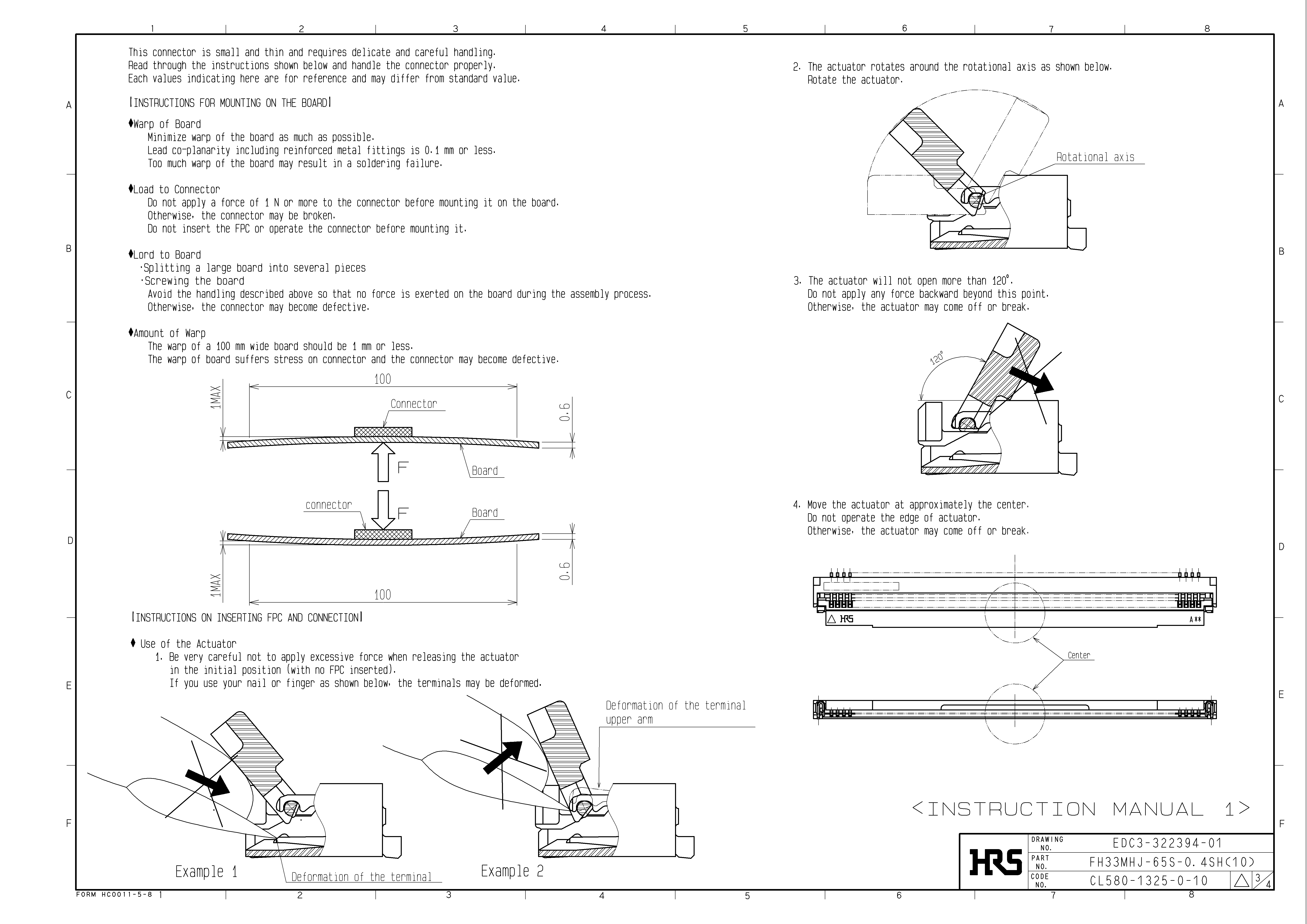 HRS FH33MHJ-65S-0.4SH(10) for sale
