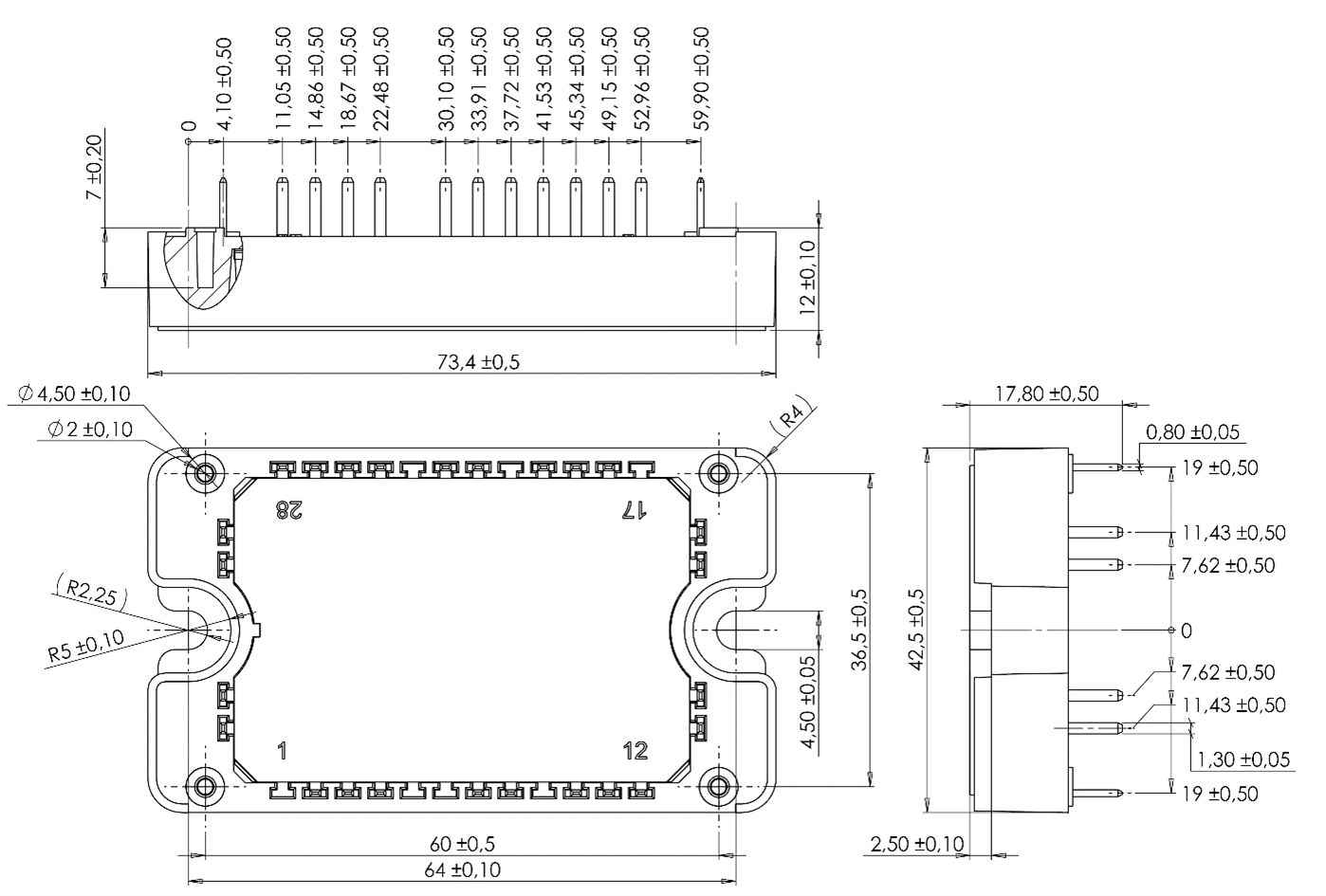 MICROCHIP MSCSM170AM11CT3AG for sale