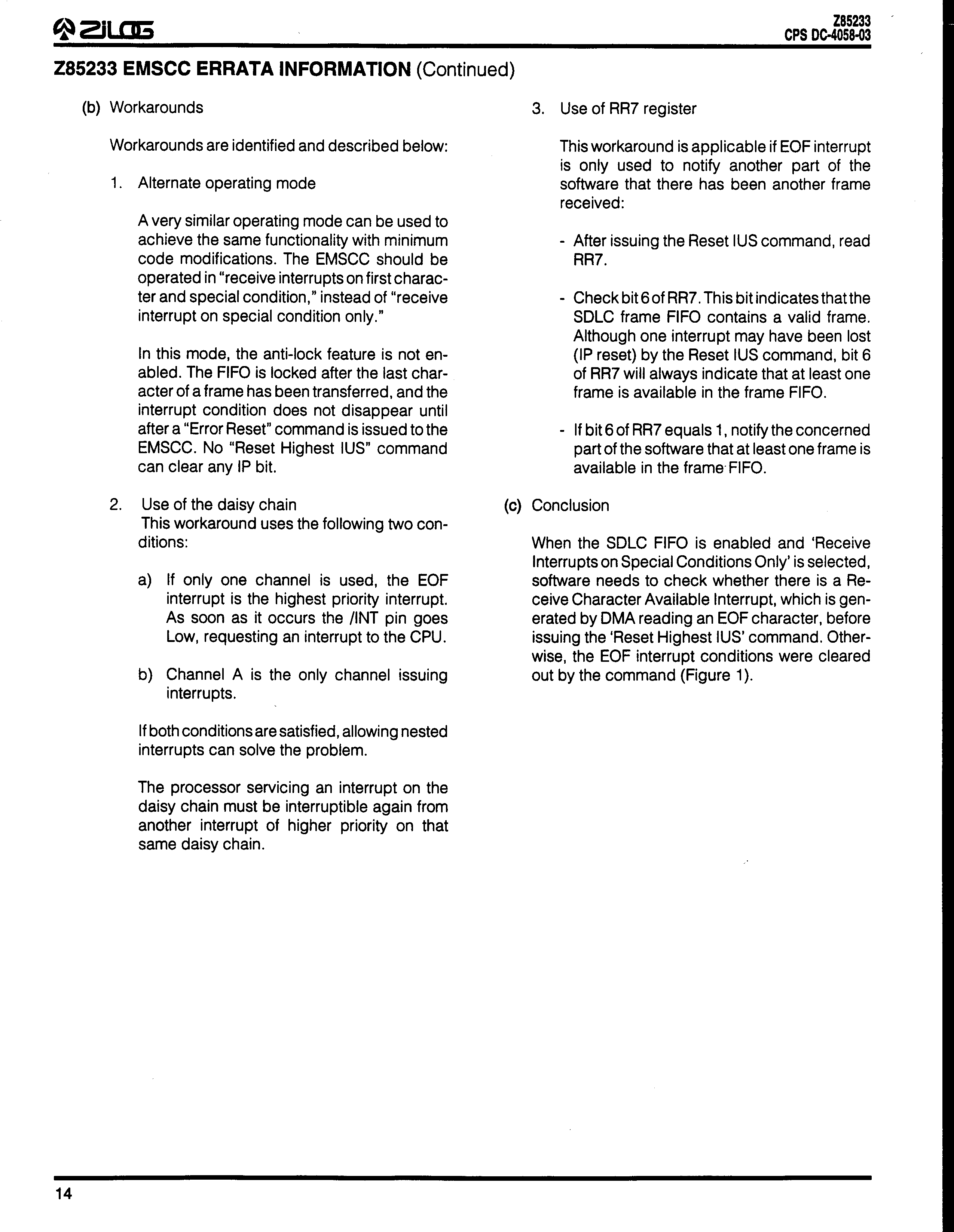 Zilog Z8523310ASG for sale