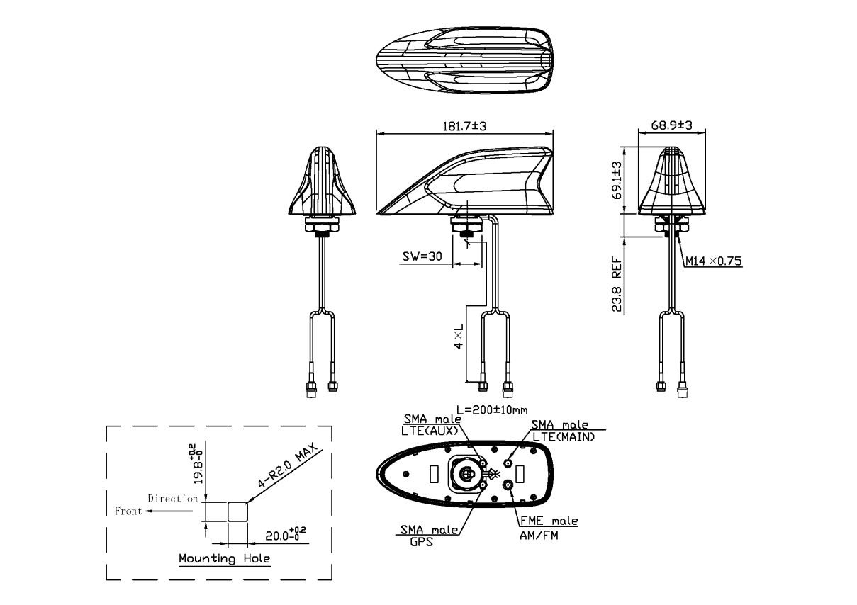 ABRACON AECS1806D07ZS-3000S for sale