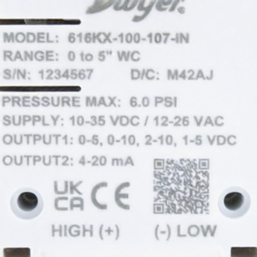 Dwyer 616KX-200-207-IN for sale