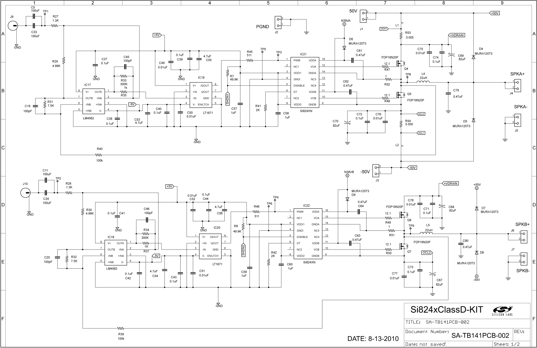 SKYWORKS SI824XCLASSD-KIT for sale
