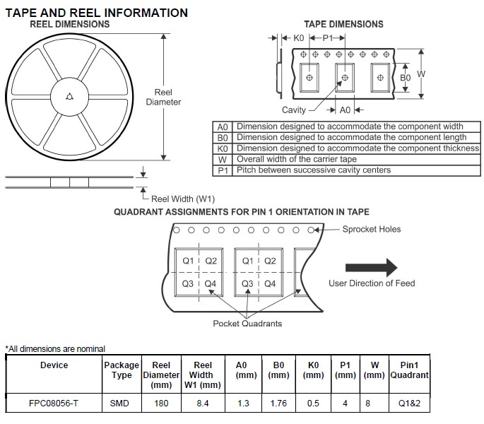 Knowles FPC08057 for sale