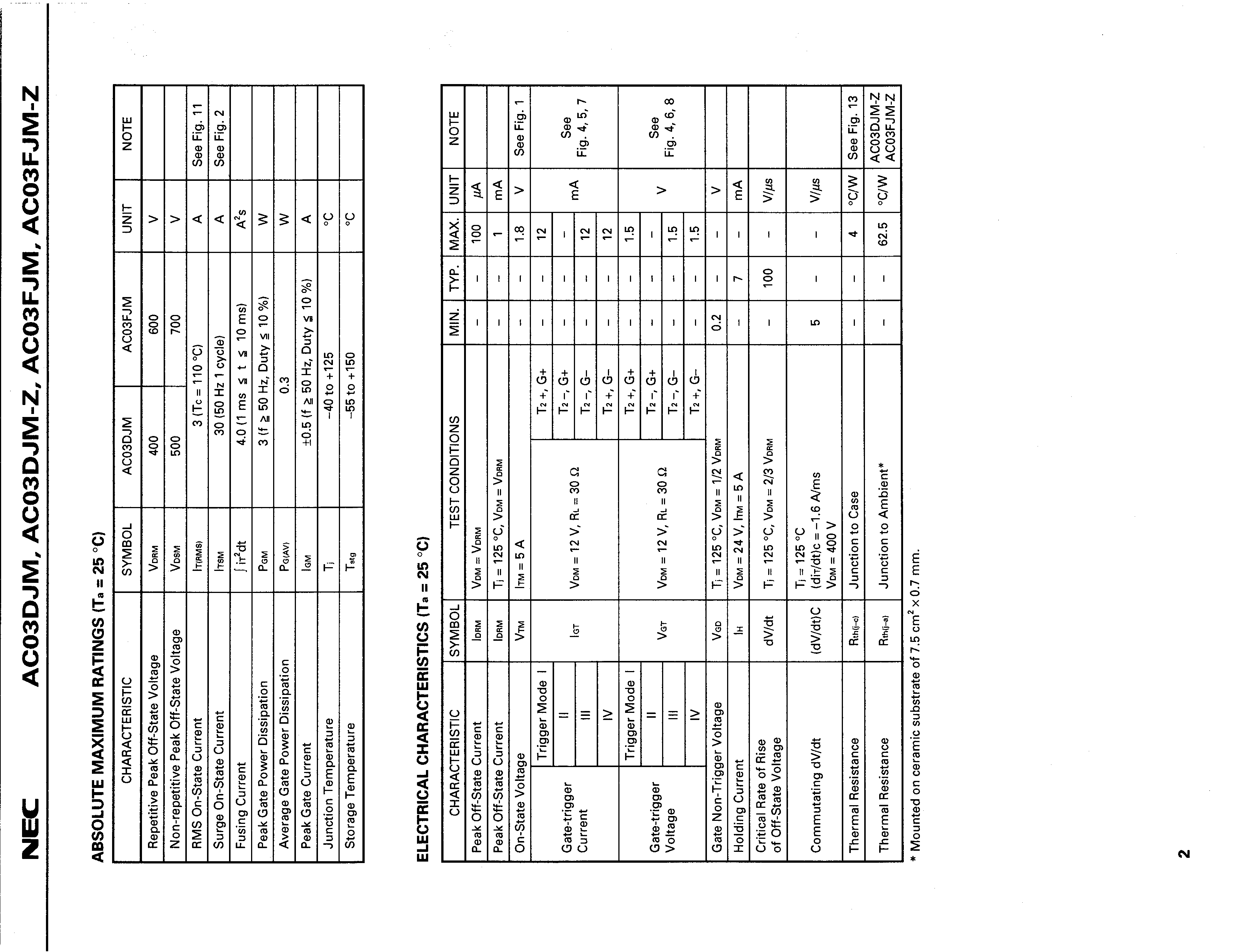 RENESAS AC03FJM-Z-E1-AZ for sale