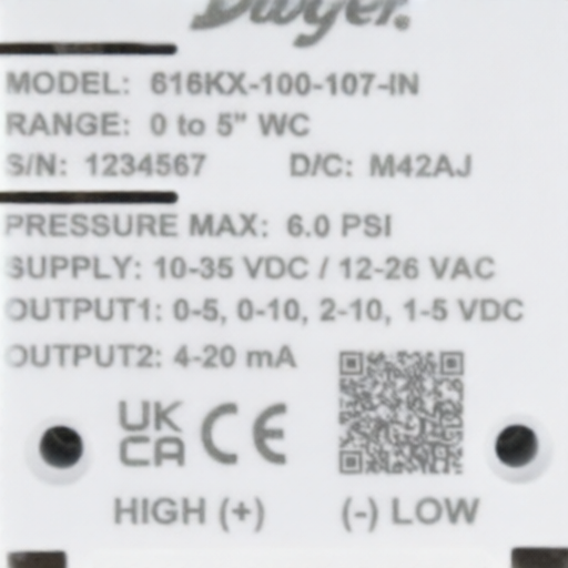 Dwyer 616KX-100-108-IN for sale